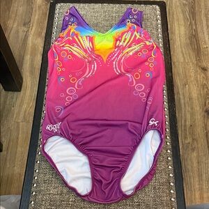 Colorful Gymnastics Leotard